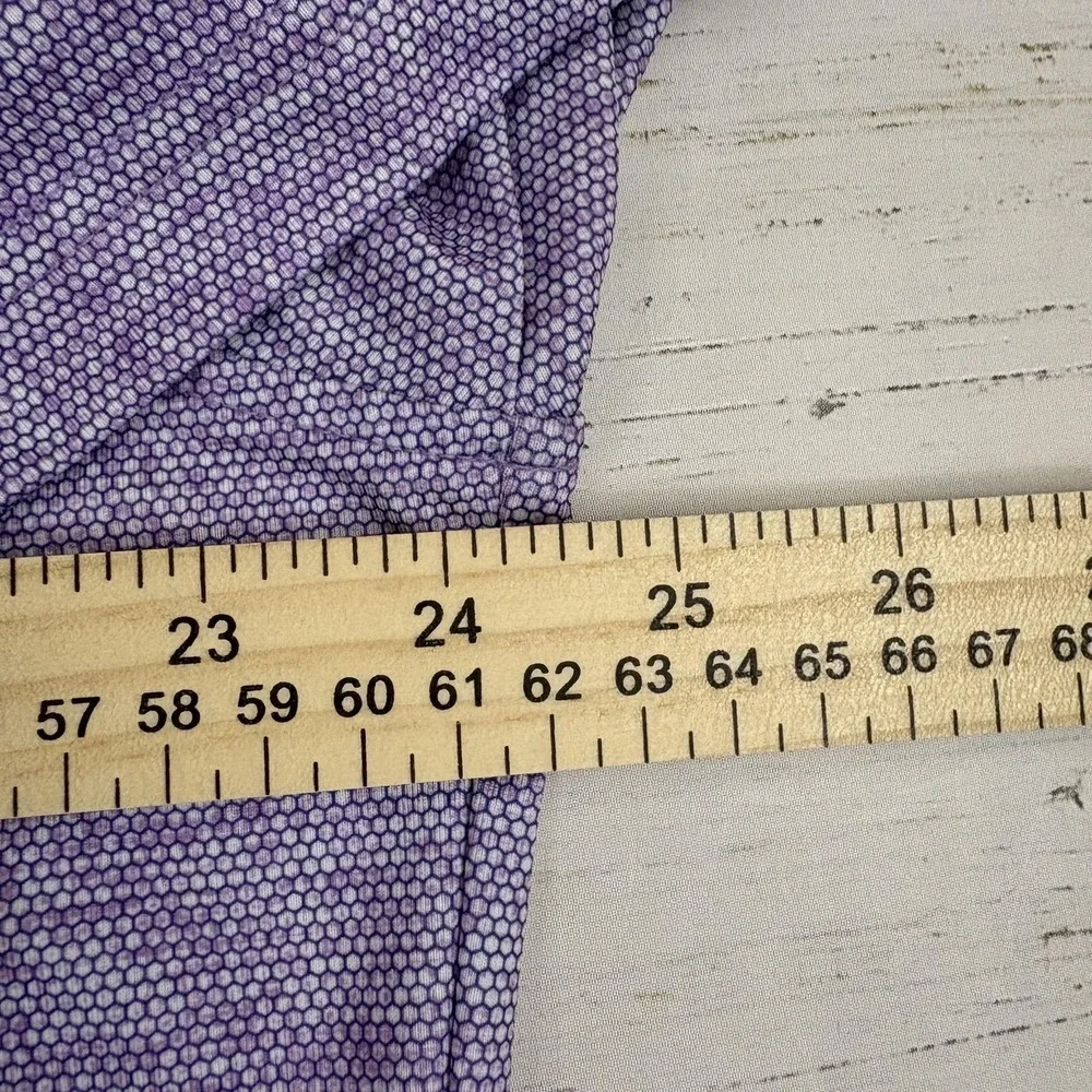 Johnnie O Polo Shirt Mens Large Purple Loveland Country Club 1902 Golf Logo - Picture 5 of 7